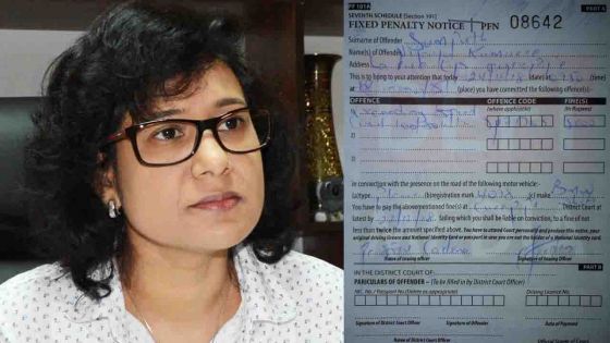 Contravention servie à Vijaya Sumputh : Bhoojawon réclame l'intervention de SAJ et du PM après le transfert du policier Cadersa 