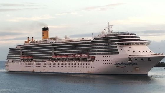 Panique à bord du Costa Mediterranea qui a accosté le port ce matin