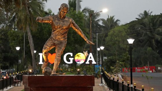 Une statue de Cristiano Ronaldo à Goa crée une polémique en Inde