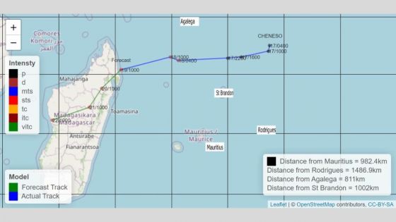 Météo : la forte tempête Cheneso s’approche de Madagascar