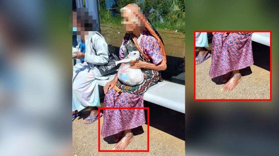 Rivière-du-Rempart : une dame de 82 ans retrouvée, enchaînée aux pieds, sur un arrêt d’autobus 