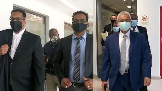 Pravind Jugnauth en Cour suprême dans le cadre de la “Private Prosecution” logée contre lui sur fond des  « Kistnen Papers ».