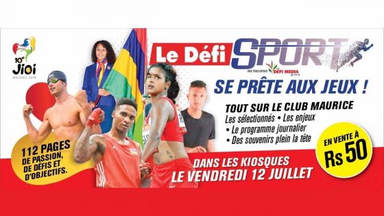JIOI : le Défi Sport lance un magazine «Spécial Jeux des îles» ce vendredi