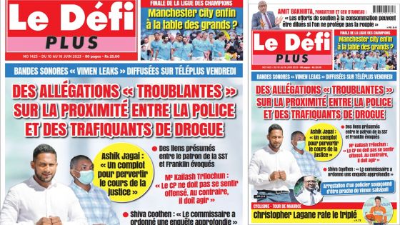 Voici la Une du Défi Plus de ce samedi 10 Juin 2023