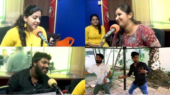 Vijay TV : les meilleurs candidats de chansons indiennes dans les studios de Radio Plus