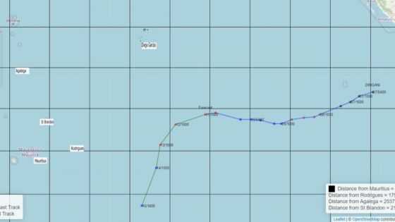 Forte tempête Dingani : pas de danger pour les Mascareignes pour le moment