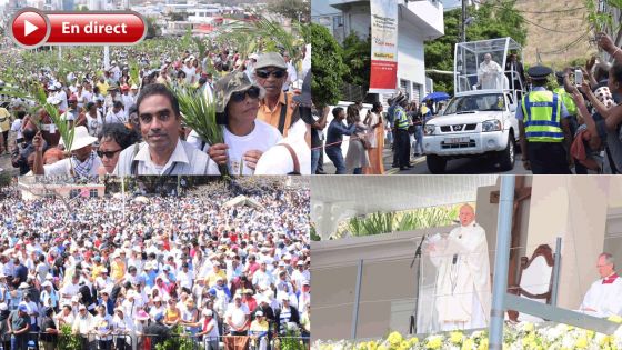 [Live] Ne ratez rien de la visite du pape François à Maurice : suivez notre fil rouge