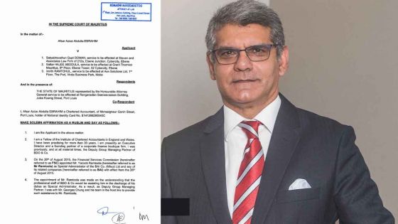 Affaire Britam : Afsar Ebrahim dépose une demande de révision judiciaire en Cour suprême