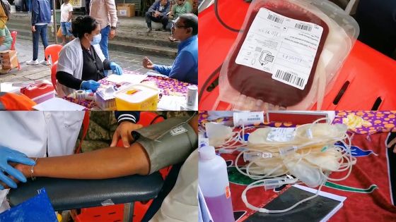 Don de sang au Marché central : plus de 150 pintes récoltées à midi 