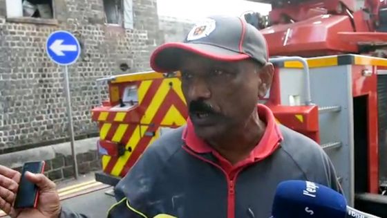 Casernes centrales : l’incendie comportait beaucoup de risques, dit Dorsamy Ayacouty