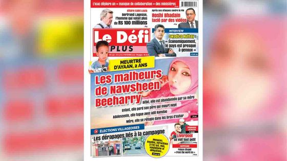 Voici la Une du Défi Plus de ce samedi 21 novembre 2020