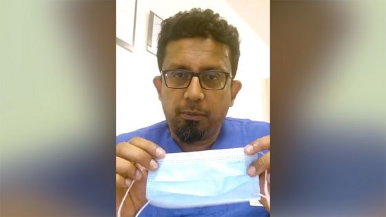 Covid-19 : voici quelques conseils pratiques du Dr Surennaidoo Naiken