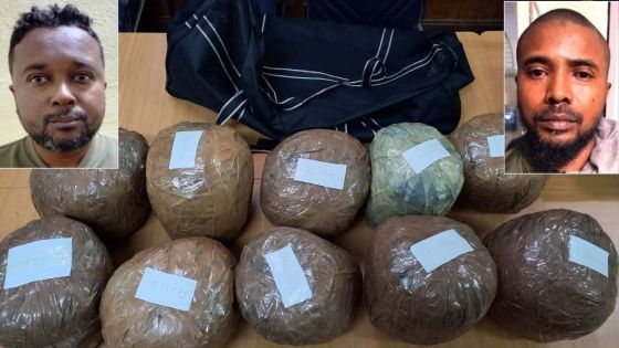 Saisie de Rs 15 M de cannabis à Cassis : les deux suspects reconduits en cellule policière
