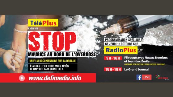 Fléau de société - Drogues : programmation spéciale sur Radio Plus ce jeudi