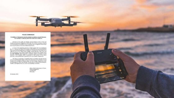 « Recount » au n° 19 : l'usage des drones interdit