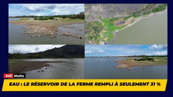 Eau : le réservoir de La Ferme rempli à seulement 31 %