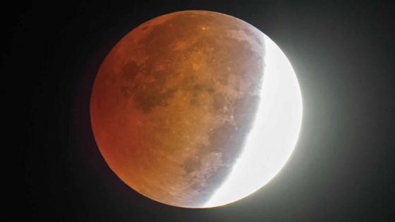 Une éclipse partielle de la lune ce dimanche