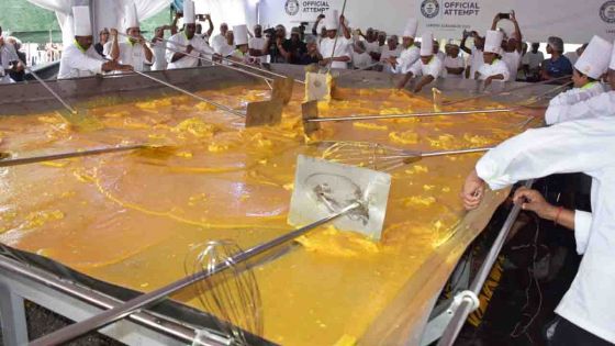 A Bagatelle : le groupe Inicia tente de battre le record du monde du «largest scrambled eggs»