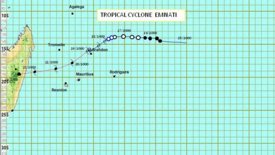 Cyclone Emnati : Maurice passe en classe 3