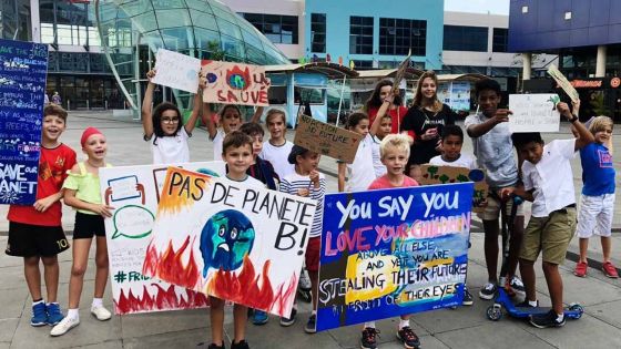 [En  images] Mobilisation des jeunes de Fridays for Future à Maurice