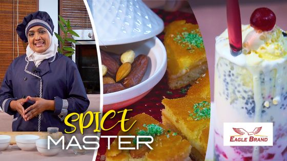 Spice Master : découvrez comment on prépare le «basboussa» et le «falouda»