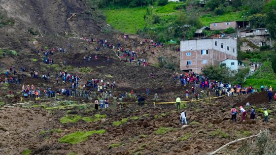 Glissement de terrain en Equateur: 11 morts et 67 disparus