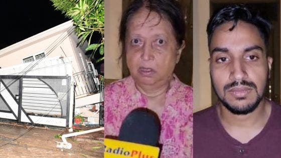 Une maison s'effondre à Tranquebar : témoignages