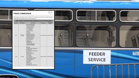 [Document] Metro Express : voici les endroits où vous pouvez prendre les Feeder Buses