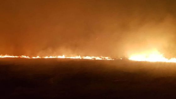 Incendie dans un champ de canne à Grand-Baie : la circulation routière perturbée