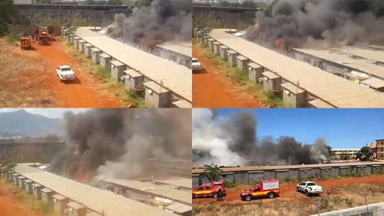 Cité Longère, Baie-du-Tombeau : des maisons ravagées par un incendie 