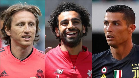 Trophées FIFA  - Joueur de l'année : Ronaldo, Salah et Modric finalistes