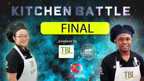 Carleen Tse Rai Wai vs Andriano Cayama : suivez en direct la grande finale de Kitchen Battle