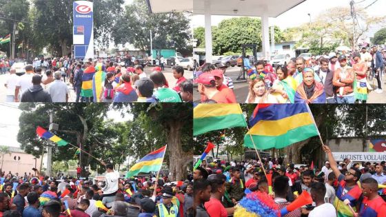 (En images) JIOI 2019 - Finale de football Maurice/Réunion : foule monstre à Flacq pour soutenir le Club M