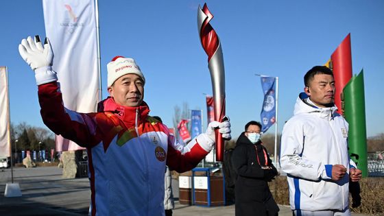 JO-2022: le relais de la flamme olympique démarre à Pékin