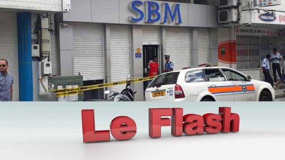 Le Flash TéléPlus : Braquage à la SBM - Rs 240 000 récupérées et 6 suspects arrêtés 