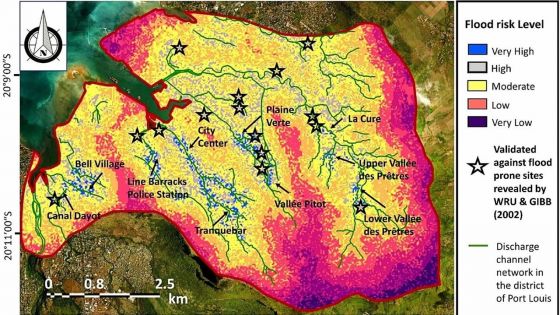 Étude multidisciplinaire : une dizaine de zones à Port-Louis à haut risque d’inondations