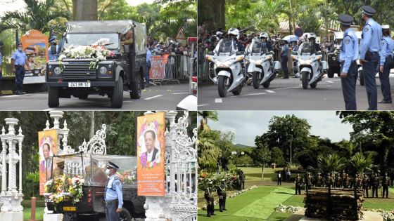 Funérailles de SAJ : le cortège est arrivé à sa dernière destination