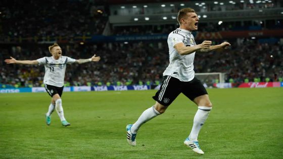 Mondial 2018: l'Allemagne bat la Suède et conserve ses chances de qualification