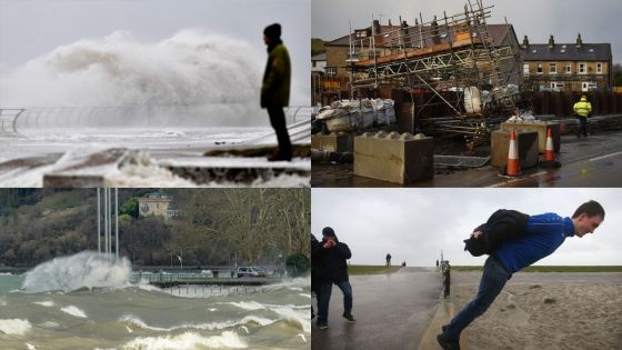 [En images] Tempête Ciara : trois morts et plusieurs blessés en Europe