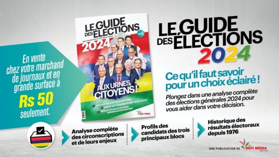 Le Guide des élections 2024 déjà en vente ! 