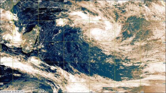 Météo : la forte tempête tropicale Haleh pas une menace pour Maurice pour le moment
