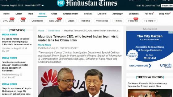 Allégation de «sniffing» : La déclaration du PM qualifiée de «good enough» par l’Inde selon Hindustan Times