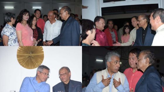 [En images] Les dirigeants de l'Alliance Nationale conviés à un dîner par le Hua Lien Club