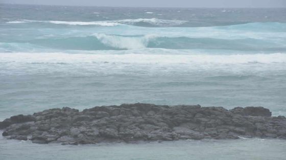 Météo : un avis de fortes houles en vigueur à Rodrigues