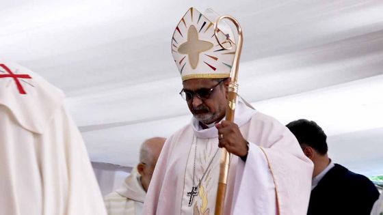 Messe de départ de Mgr Ernest qui sera en poste bientôt à Rome