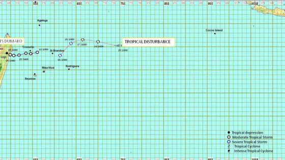 Météo : une tempête modérée pourrait s’approcher de Maurice ce week-end