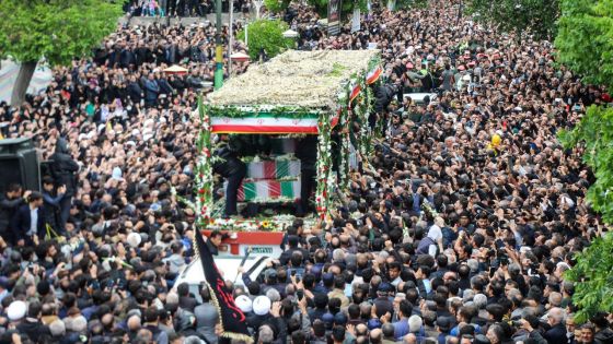 L'Iran rend hommage à son président défunt Raïssi