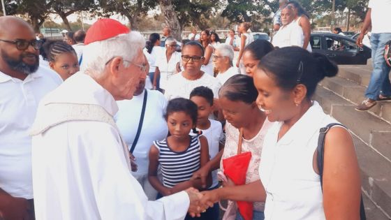 [En images] Messe de réparation en l'église St Sauveur à Bambous