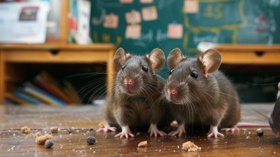 À Belle-Rose : des collégiens se plaignent de la présence de rats dans leur établissement