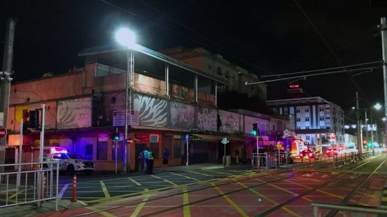 Quatre-Bornes : incendie dans un bâtiment 